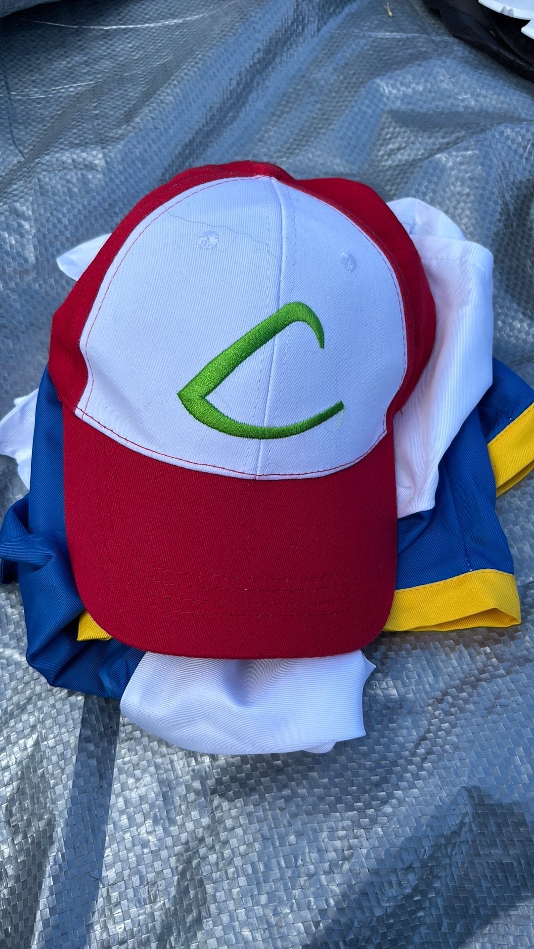 Ash ketchum kostuum, Verzenden, Nieuw, Maat 46 (S) of kleiner, Blauw