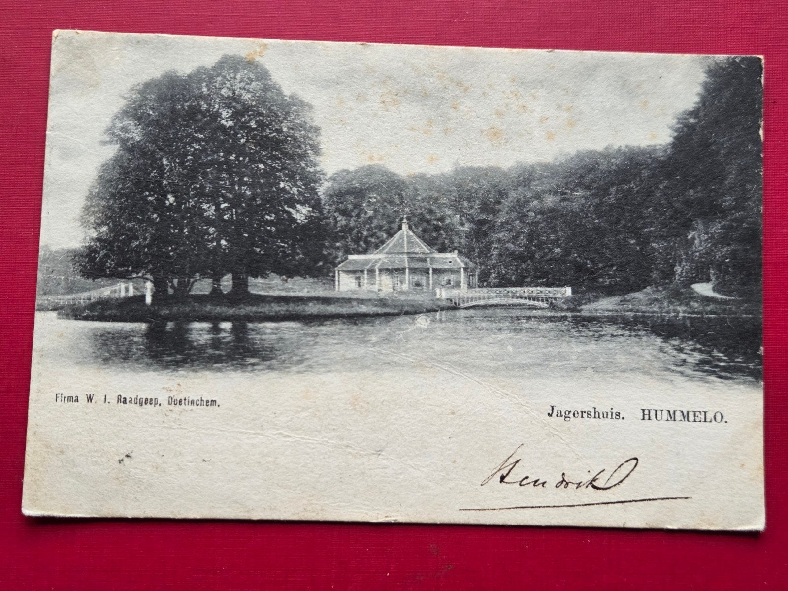 Hummelo bij Doetinchem Jagershuis, Verzamelen, Ophalen of Verzenden, Voor 1920, Gelderland