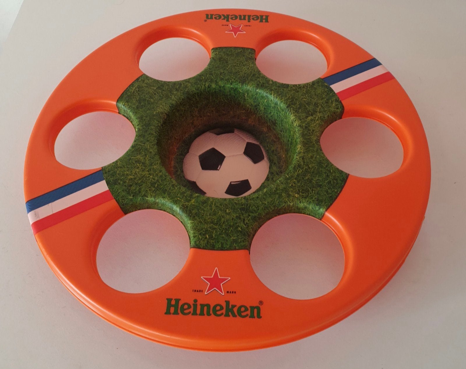 Voetbal Heineken biertray, Ophalen of Verzenden