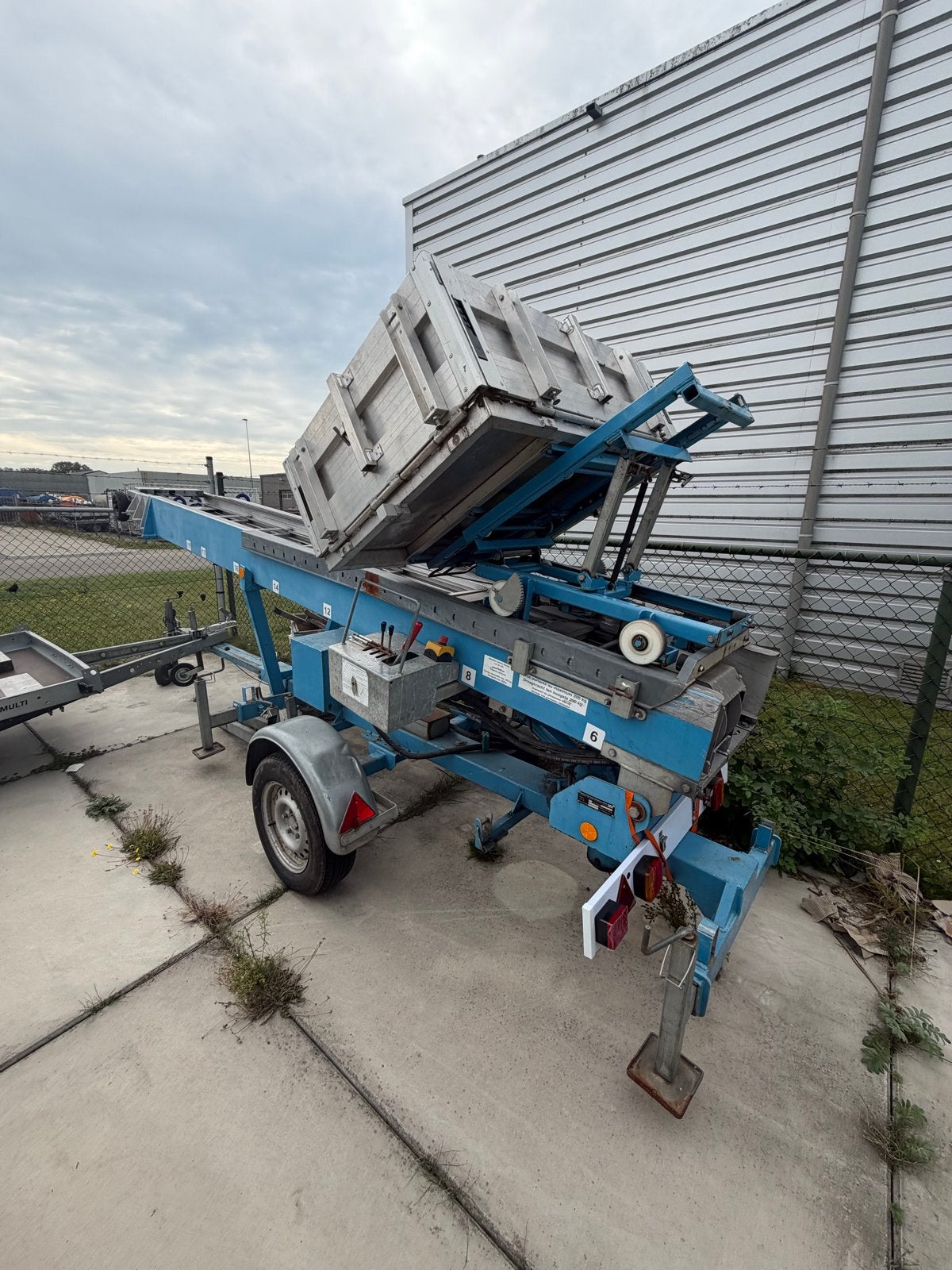 Emminghaus Pionier 85-4-19 – 19m verhuislift / ladderlift, Ophalen of Verzenden