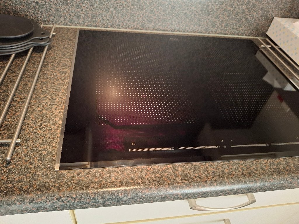 Inductiekookplaat Pelgrim, Ophalen, Gebruikt, 4 kookzones, Inbouw