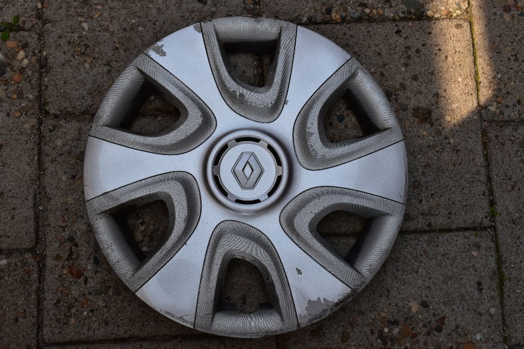 1 losse originele wieldo Renault Clio 15 inch (Model 2), Ophalen of Verzenden, Gebruikt