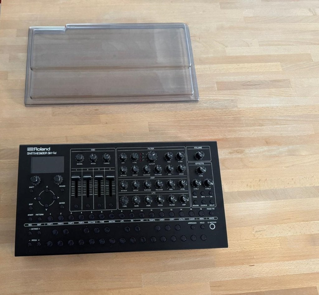 Roland SH-4d + Decksaver – zo goed als nieuw, Ophalen, Roland, Overige aantallen, Zo goed als nieuw