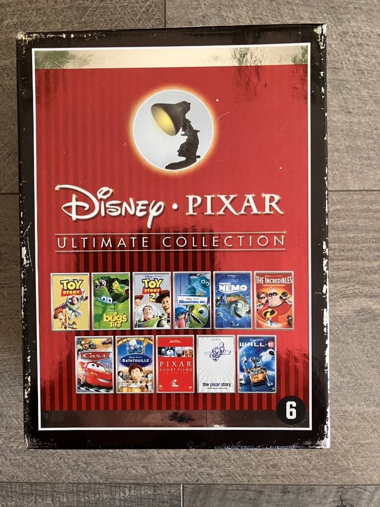 PIXAR 11 ULTIMATE COLLECTION BOX DVD VL, Tekenfilm, Ophalen of Verzenden, Zo goed als nieuw, Alle leeftijden