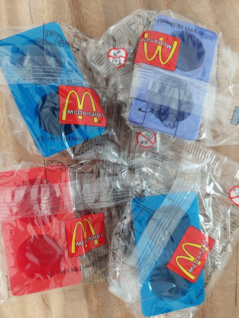4x McDonalds ijsklontjes nieuw, Verzamelen, McDonalds, Nieuw, McDonalds, McDonalds