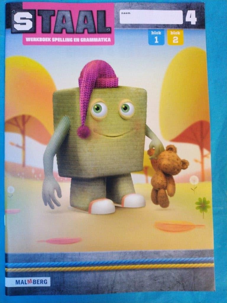 Staal Versie 2 - Groep 4 –Spelling Werkboek blok 1-2, Ophalen of Verzenden, Nieuw, Overige niveaus, Nederlands
