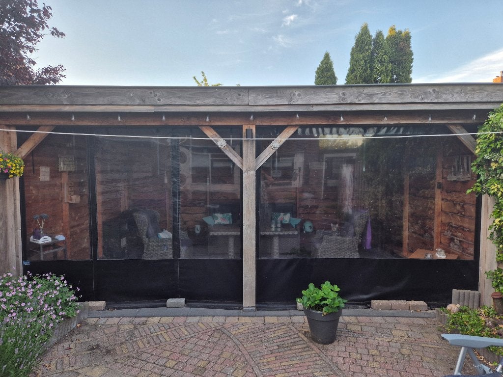 Verandazeil op maat, Ophalen, Zo goed als nieuw, Veranda