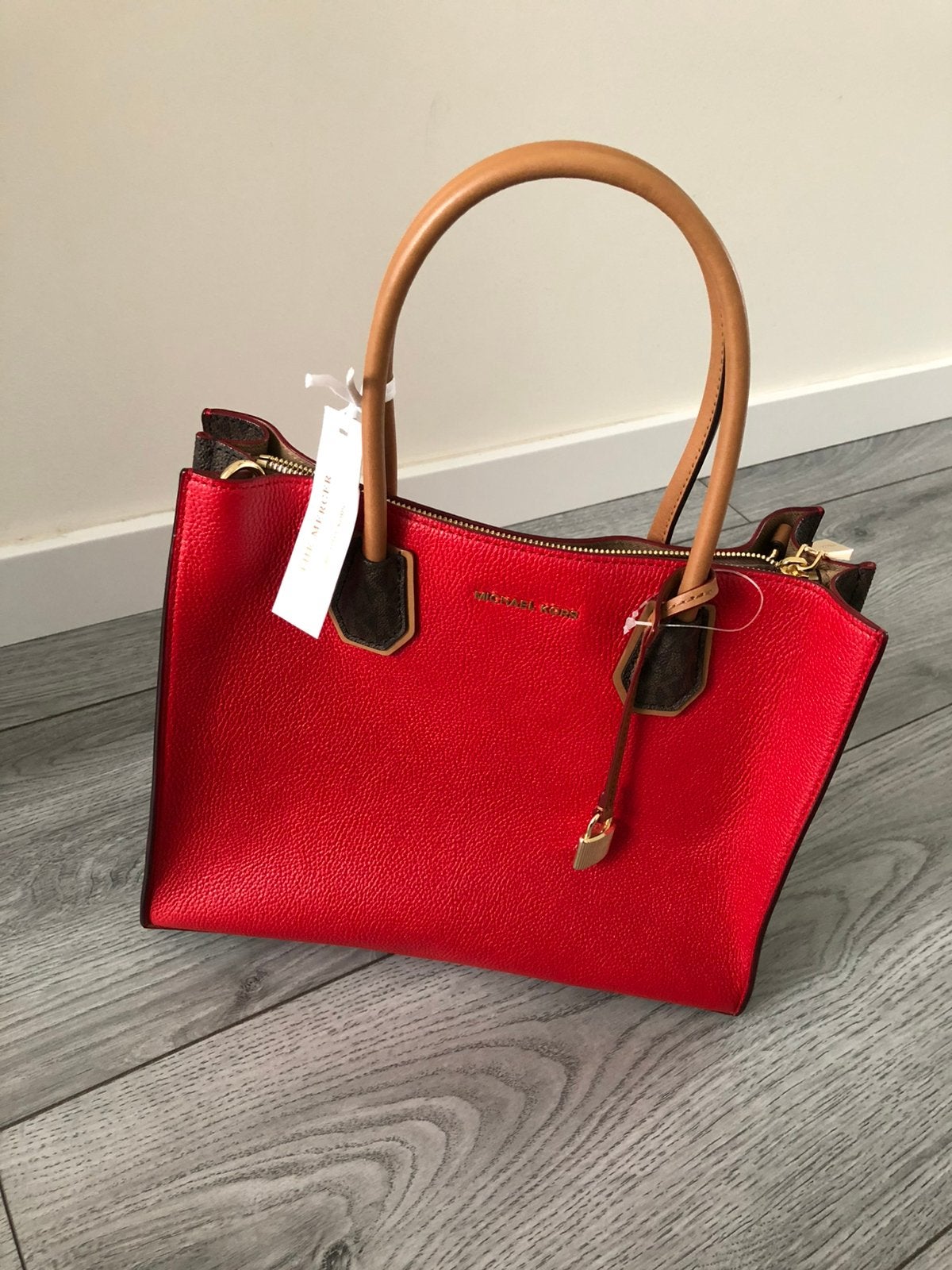 Michael Kors tas nieuw, Ophalen, Nieuw, Rood, Handtas