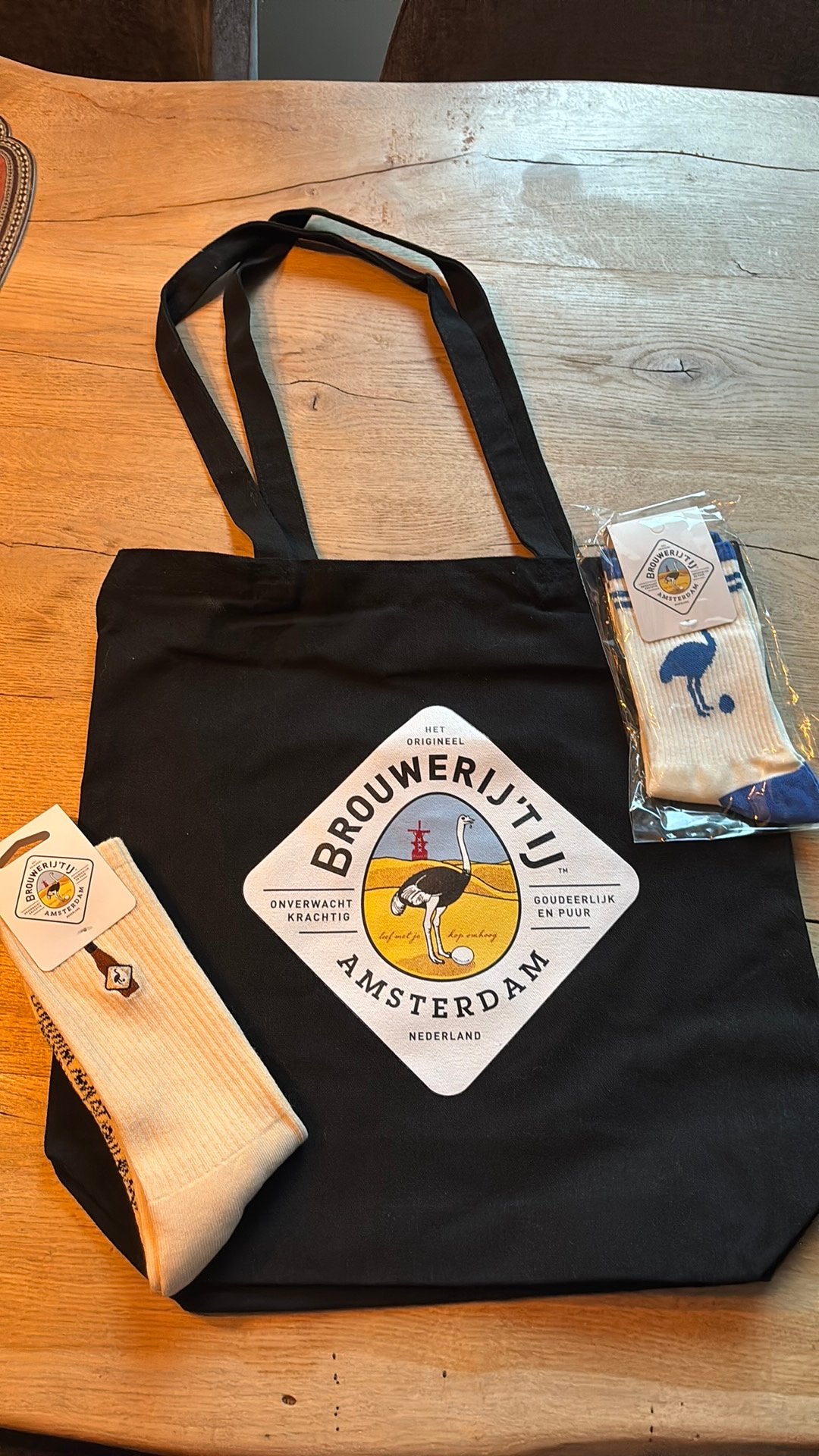 ‘T ij bier set, Verzenden, Zo goed als nieuw, 30 cm of meer, Minder dan 35 cm