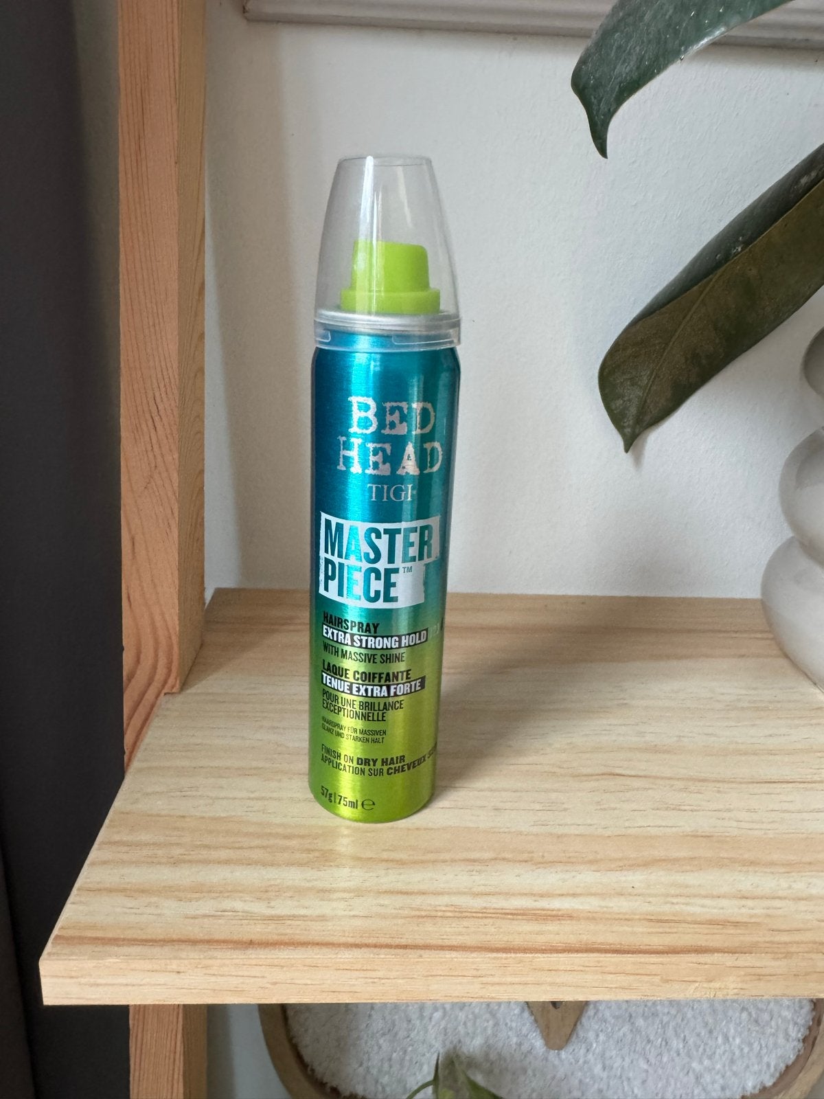 Bed Head TIGI Masterpiece Haarlak - Extra Sterke Fixatie, Ophalen of Verzenden, Nieuw, Gel, Wax, Haarlak of Mousse