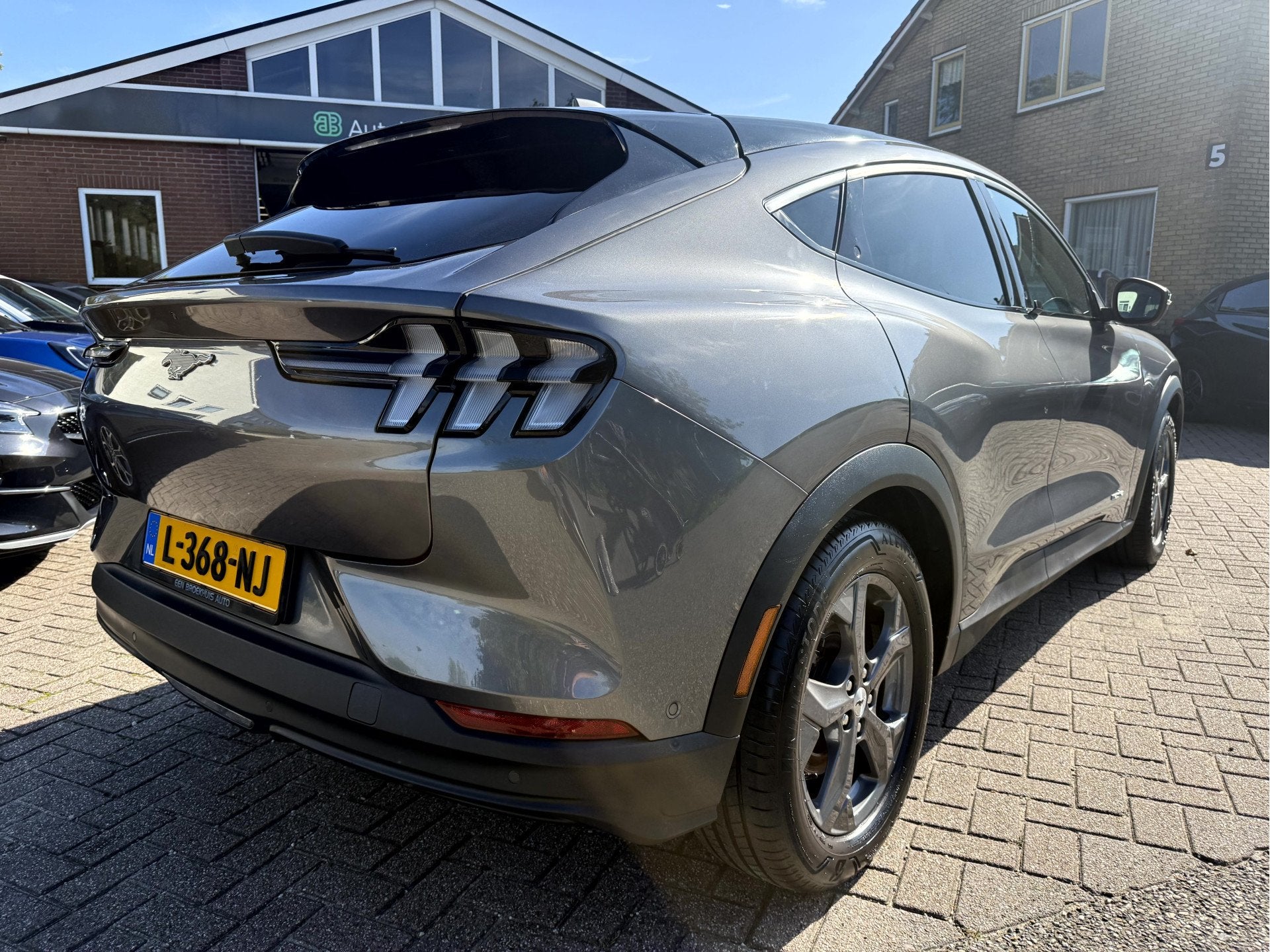 Ford Mustang Mach-E RWD 75 kWh SOH 93%, Stoel/Stuurverwarmin, Automaat, Achterwielaandrijving, Gebruikt, 750 kg