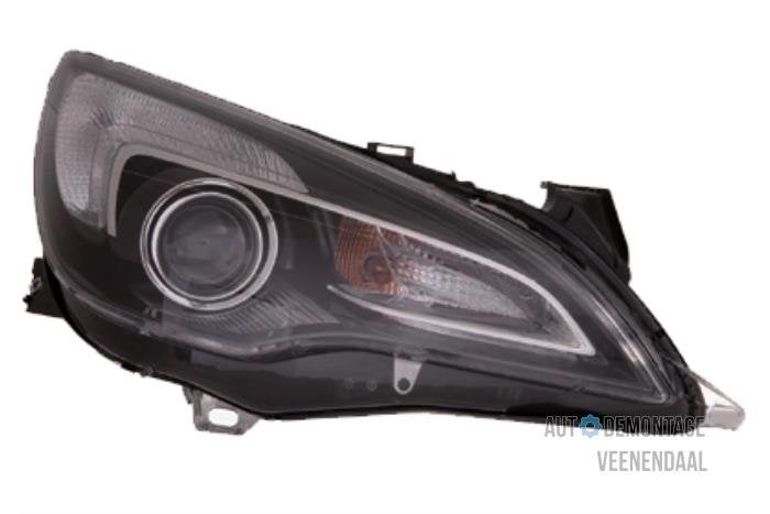 Koplamp rechts van een Opel Astra, -, -, Opel, Nieuw
