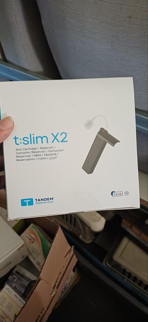 Tandem insulin pump cartridges, Ophalen of Verzenden, Nieuw