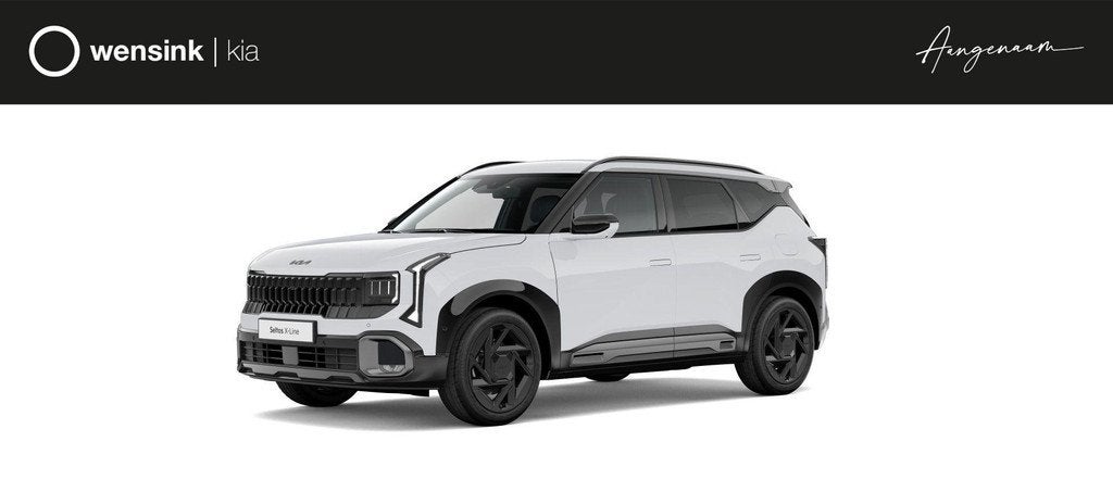Kia Seltos 1.6 GDi DCT6 Hybrid X-line | Dodehoekcamera | LED, Auto's, Kia, Bedrijf, Te koop, Overige modellen, Airconditioning