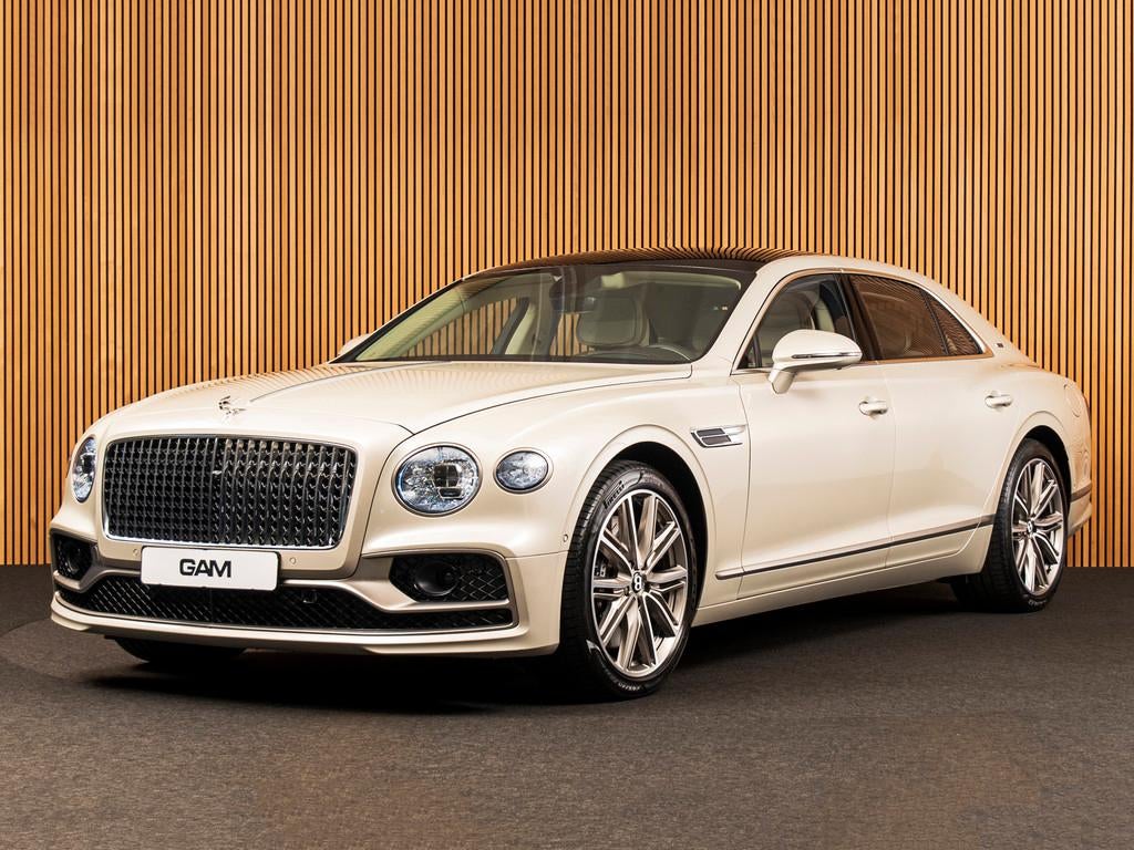 Bentley Flying Spur Odyssean 2.9 V6 Hybrid B&O | MASSAGE | P, Auto's, Bentley, Automaat, 12 maanden, Gebruikt, Wit