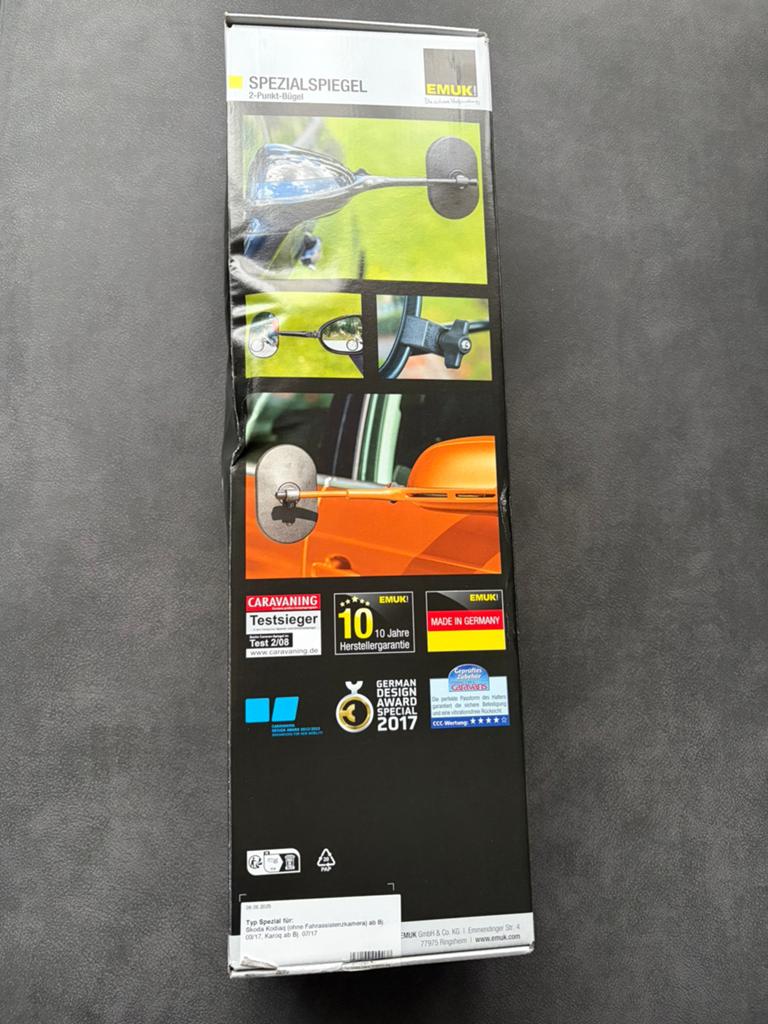 Caravanspiegels Skoda Kodiac, Ophalen of Verzenden, Zo goed als nieuw