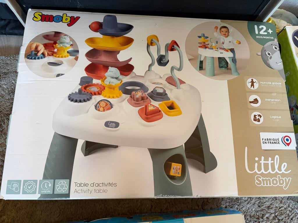 Activiteiten tafel smoby, Kinderen en Baby's, Speelgoed | Speeltafels, Ophalen, Zo goed als nieuw