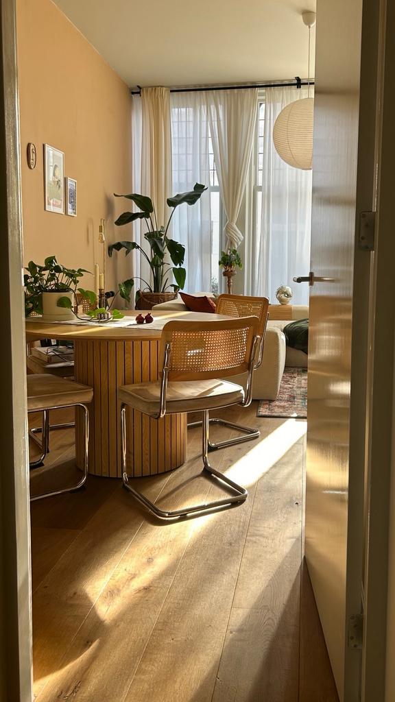 Eiken eettafel SoHome - 120cm (ophalen midden mei), Huis en Inrichting, Ophalen, Zo goed als nieuw, 100 tot 150 cm, 100 tot 150 cm