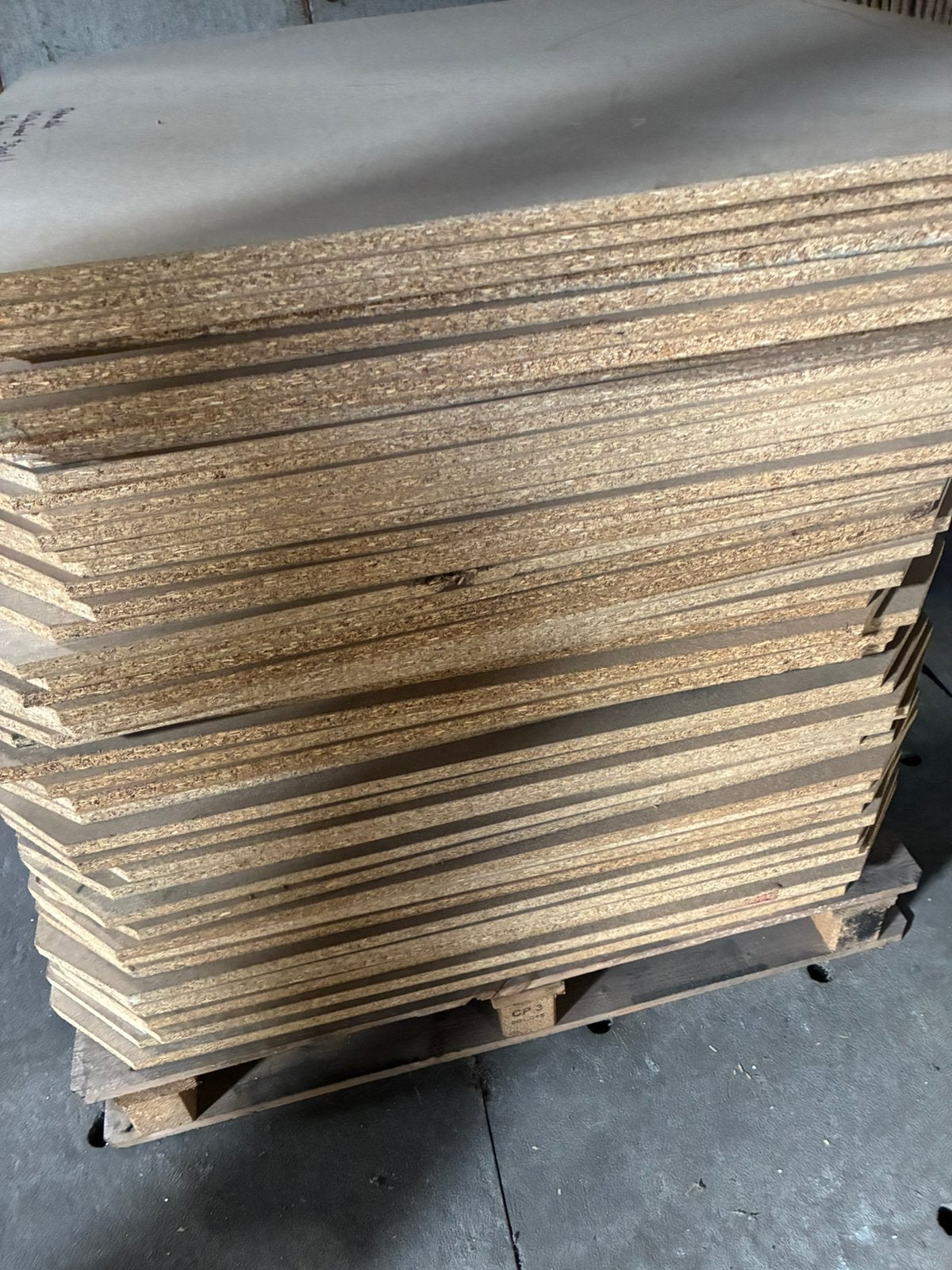 Te koop spaanplaten., Ophalen, 30 cm of meer, 50 tot 150 cm, Vloerdelen of -planken