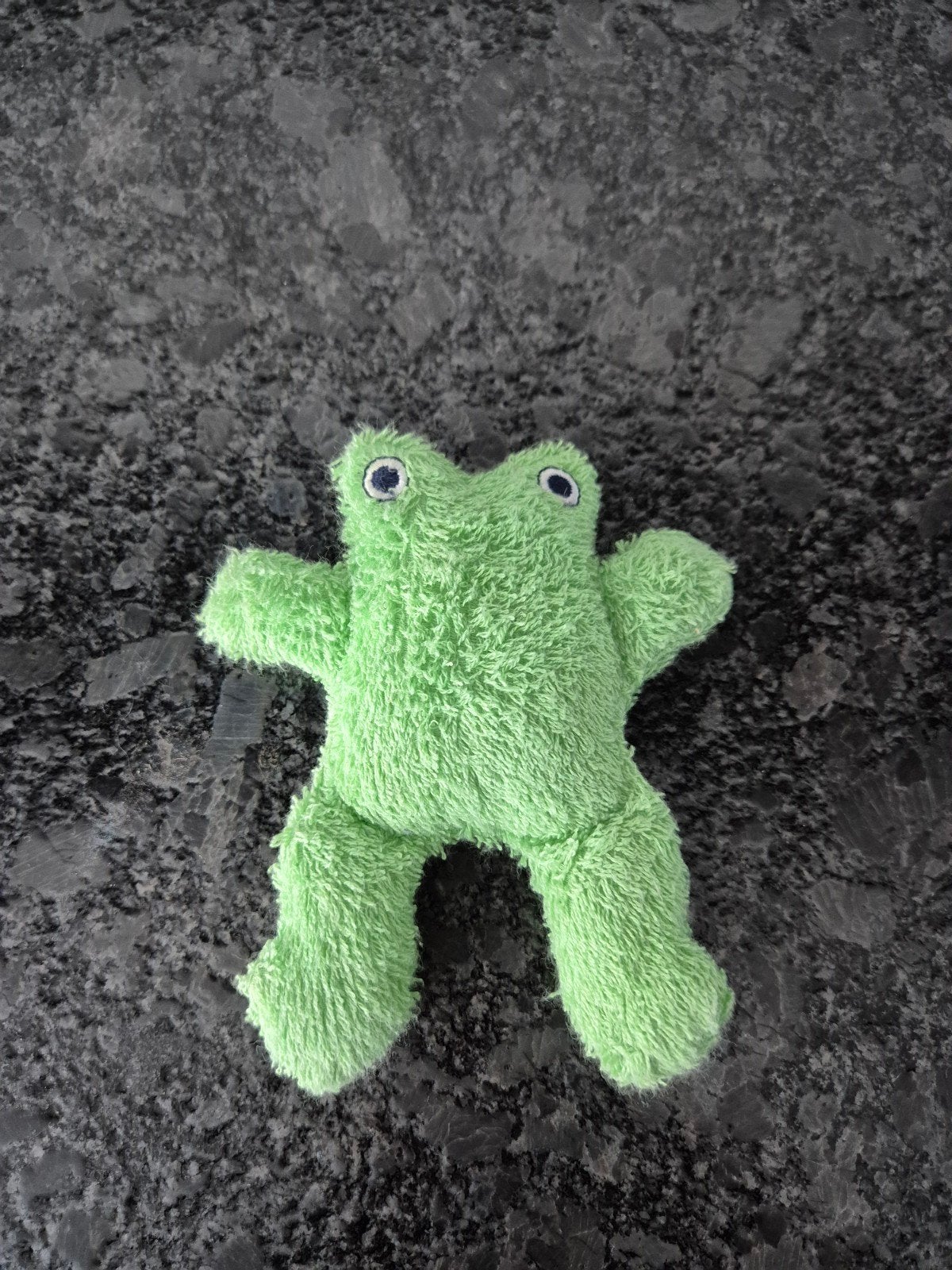 Knuffel Kikker badstof, Ophalen of Verzenden, Kikker