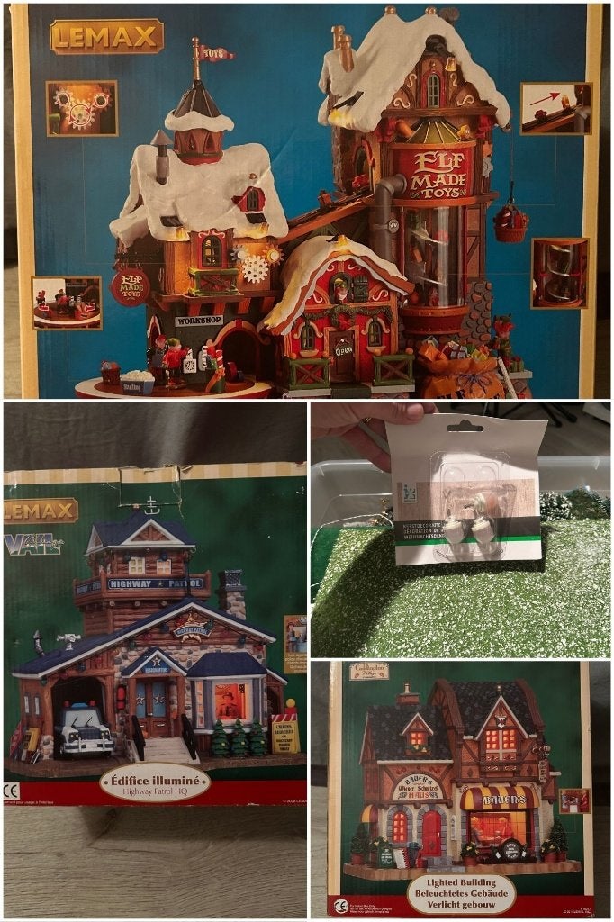 kerstdorp lemax/Intratuin, Diversen, Ophalen, Zo goed als nieuw