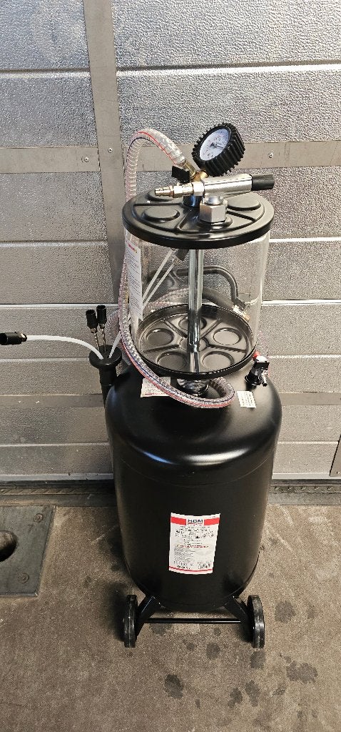 HBM 70 Liter Olie opvangsysteem, Olie Afzuiger, Olie Remover, Ophalen, Zo goed als nieuw