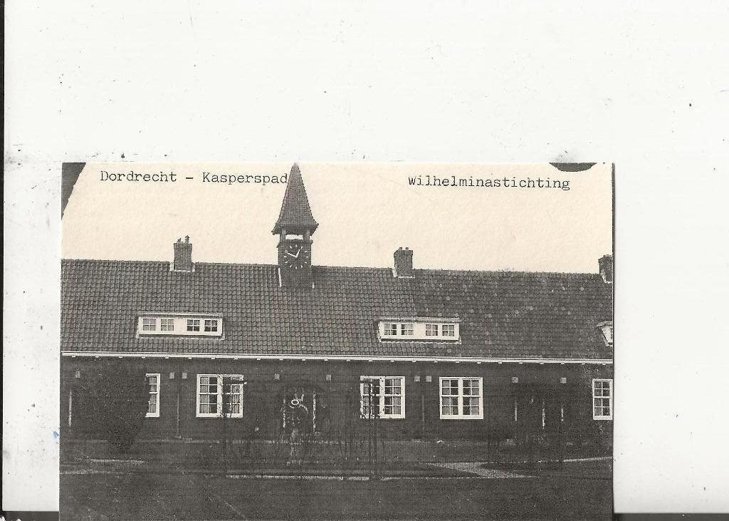 Dordrecht Kasperspad Wilhelminastichting, Ophalen of Verzenden, 1920 tot 1940, Ongelopen, Zuid-Holland