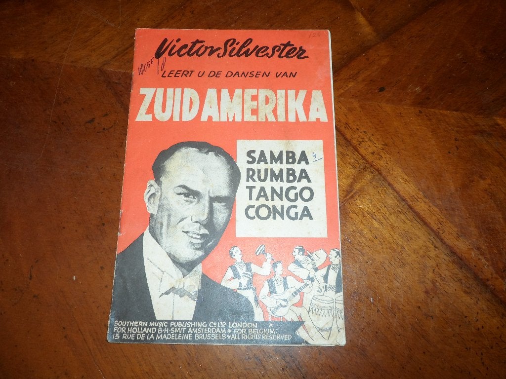 Victor silvester leert u dansen van zuid amerika, Gebruikt, Gitaar, Ophalen of Verzenden, Artiest of Componist