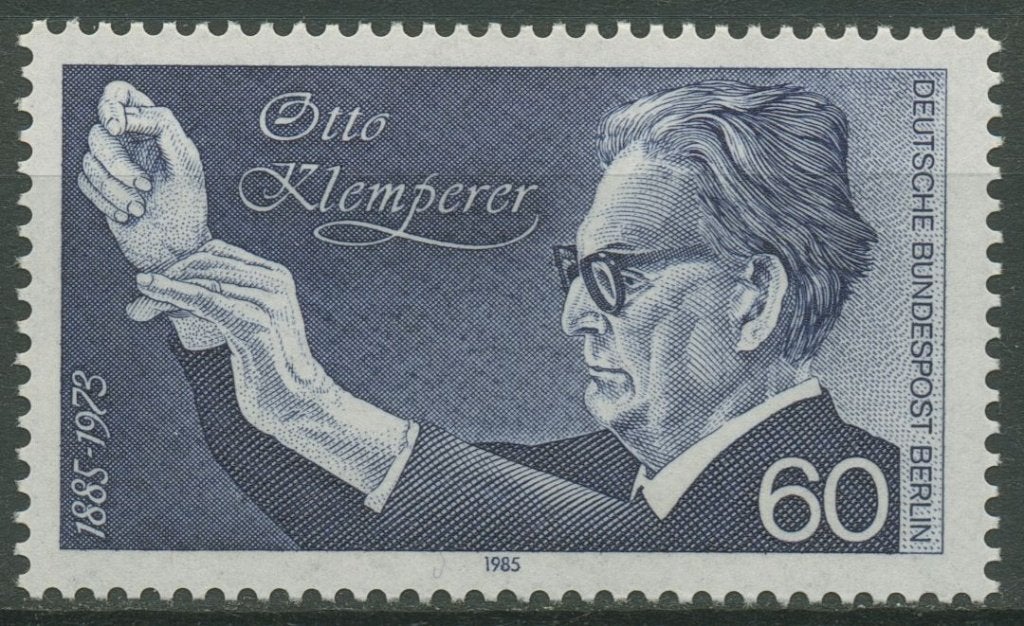 BERLIJN 1985 Otto Klemperer, Michel: 739, Postfris., Verzenden, BRD, Gestempeld