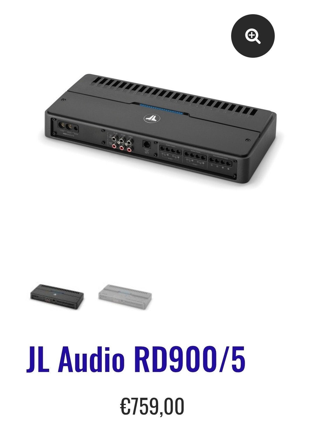 JL Audio RD900/5 versterker van superieure kwaliteit! TOP, Ophalen of Verzenden, Zo goed als nieuw