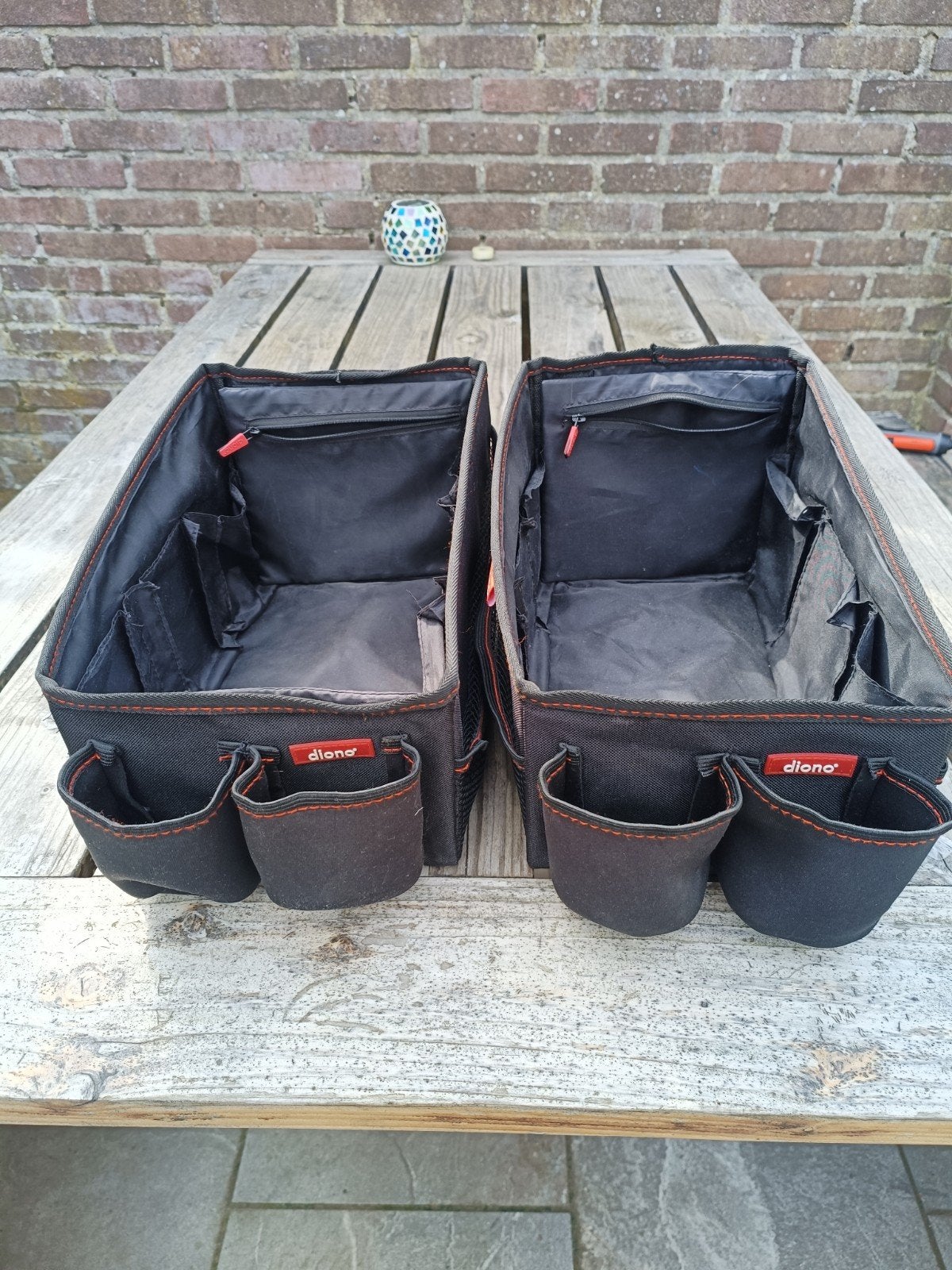 Diono autostoel organizers (2 stuks), Ophalen of Verzenden, Zo goed als nieuw, Overige merken, Overige methoden