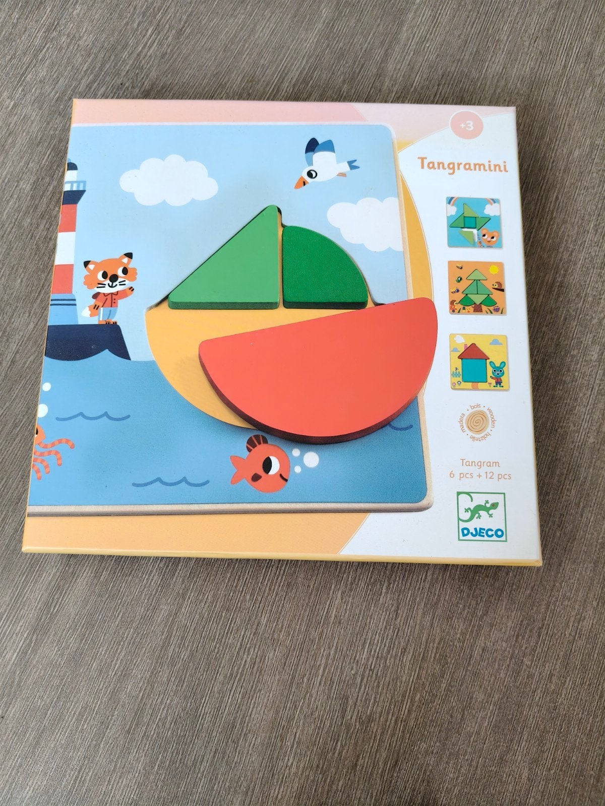 Tangramini, Ophalen of Verzenden, Zo goed als nieuw, Puzzelen