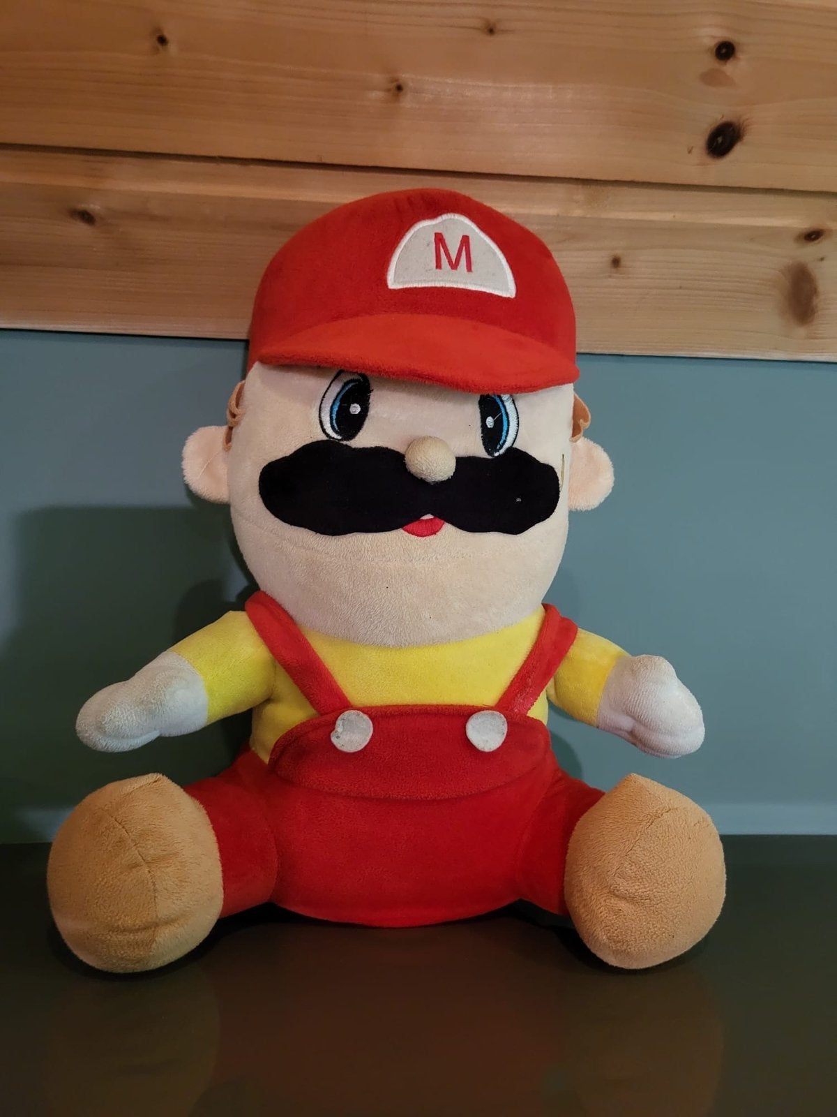 Mario knuffel - Pluche figuur, Gebruikt, Overige merken, Overige typen, Ophalen of Verzenden