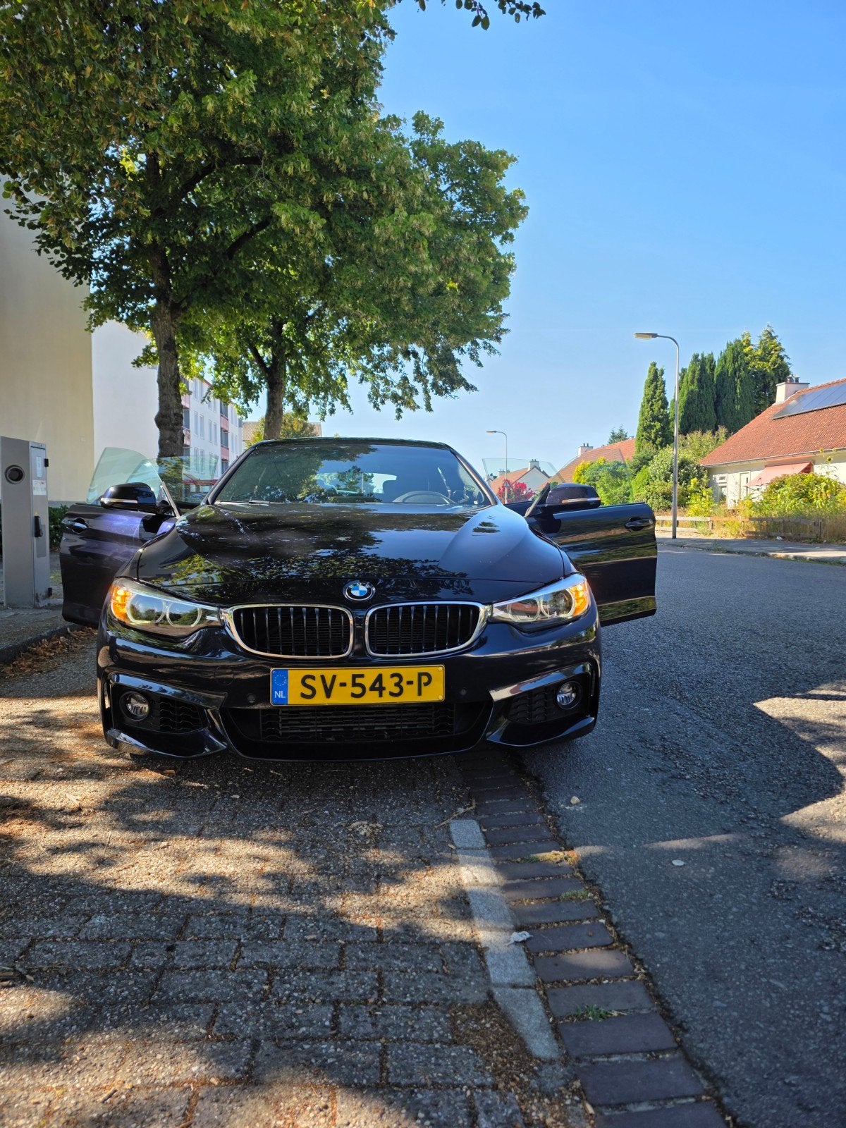 BMW 4-Serie 1.5 418I Gran Coupe AUT 2018 Zwart, Auto's, BMW, Automaat, 4-Serie, Zwart, Origineel Nederlands