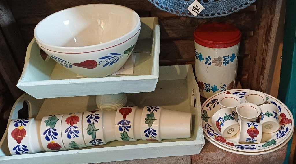 Boerenbont verzameling, Huis en Inrichting, Keuken | Servies, Ophalen, Gebruikt, Steen, Overige typen
