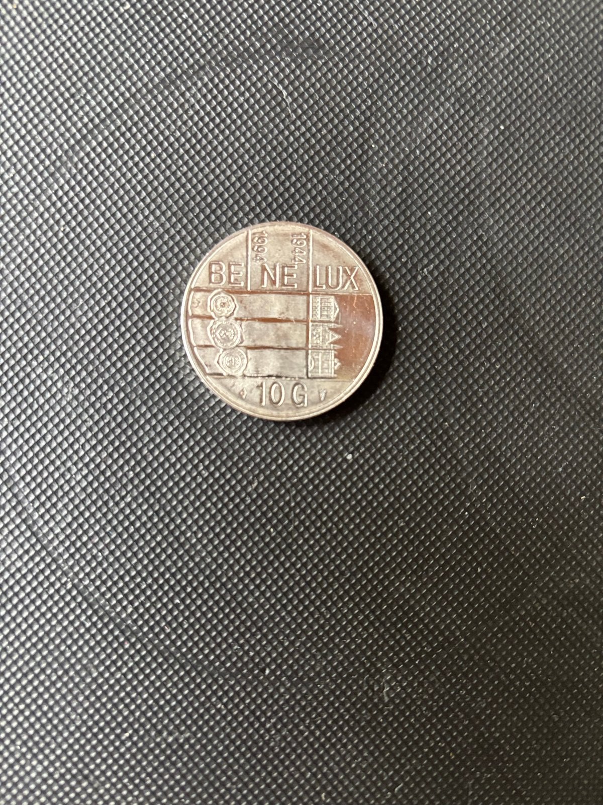 Zilveren Benelux 10 Gulden Munt Koningin Beatrix 1994, Koningin Beatrix, Zilver, Ophalen of Verzenden, Losse munt