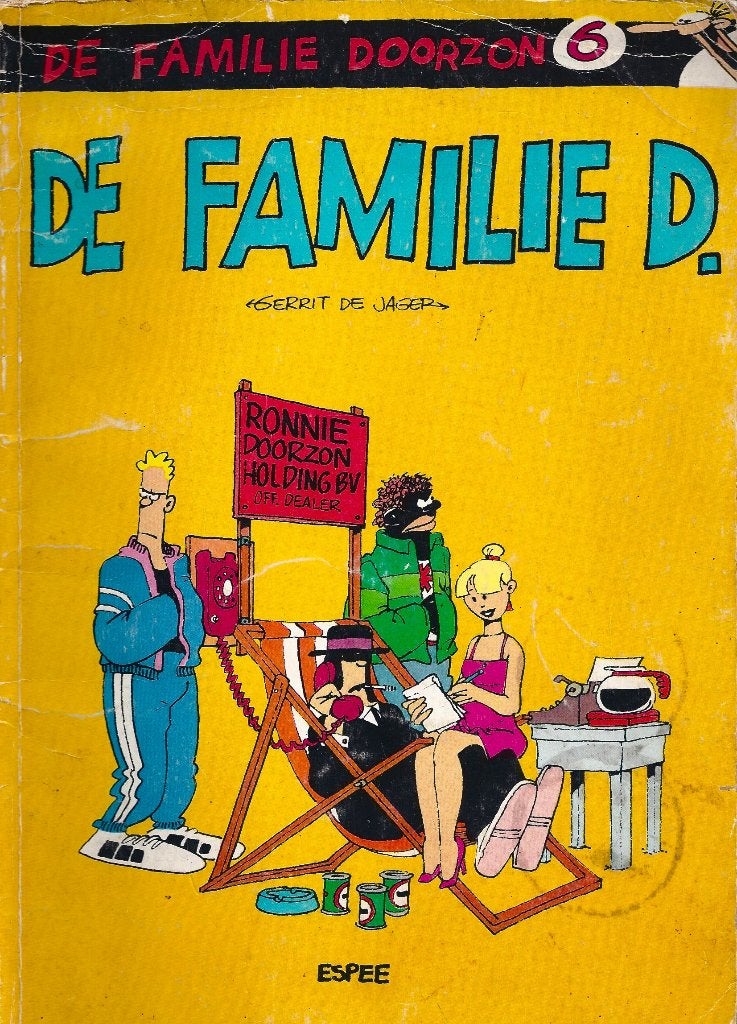 De familie Doorzon - De familie D. - Nr. 6, Eén stripboek, Ophalen of Verzenden, Gelezen