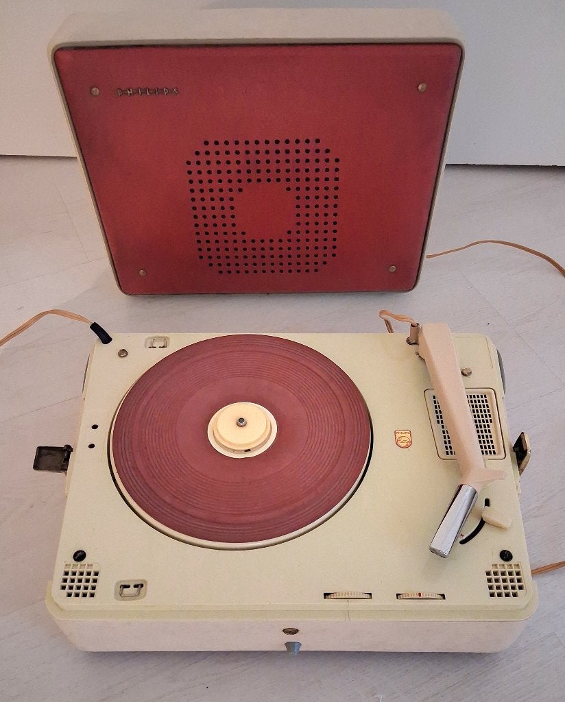 PHILIPS - AG4456F platenspeler - met buizenversterker, Antiek en Kunst, Ophalen of Verzenden