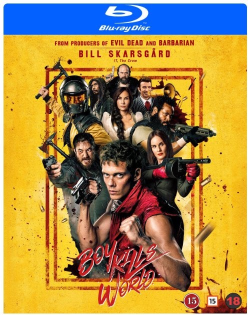 blu-ray Boy kills world, Ophalen of Verzenden, Zo goed als nieuw, Blu-ray, Actie