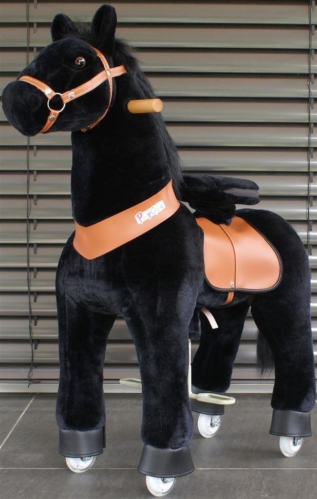 PonyCycle Zwart met zwarte manen, Klein, Ophalen of Verzenden, Nieuw