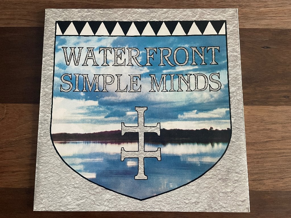 Vinyl Maxisingle Simple Minds Waterfront UK, Ophalen of Verzenden, Gebruikt, 12 inch, Pop
