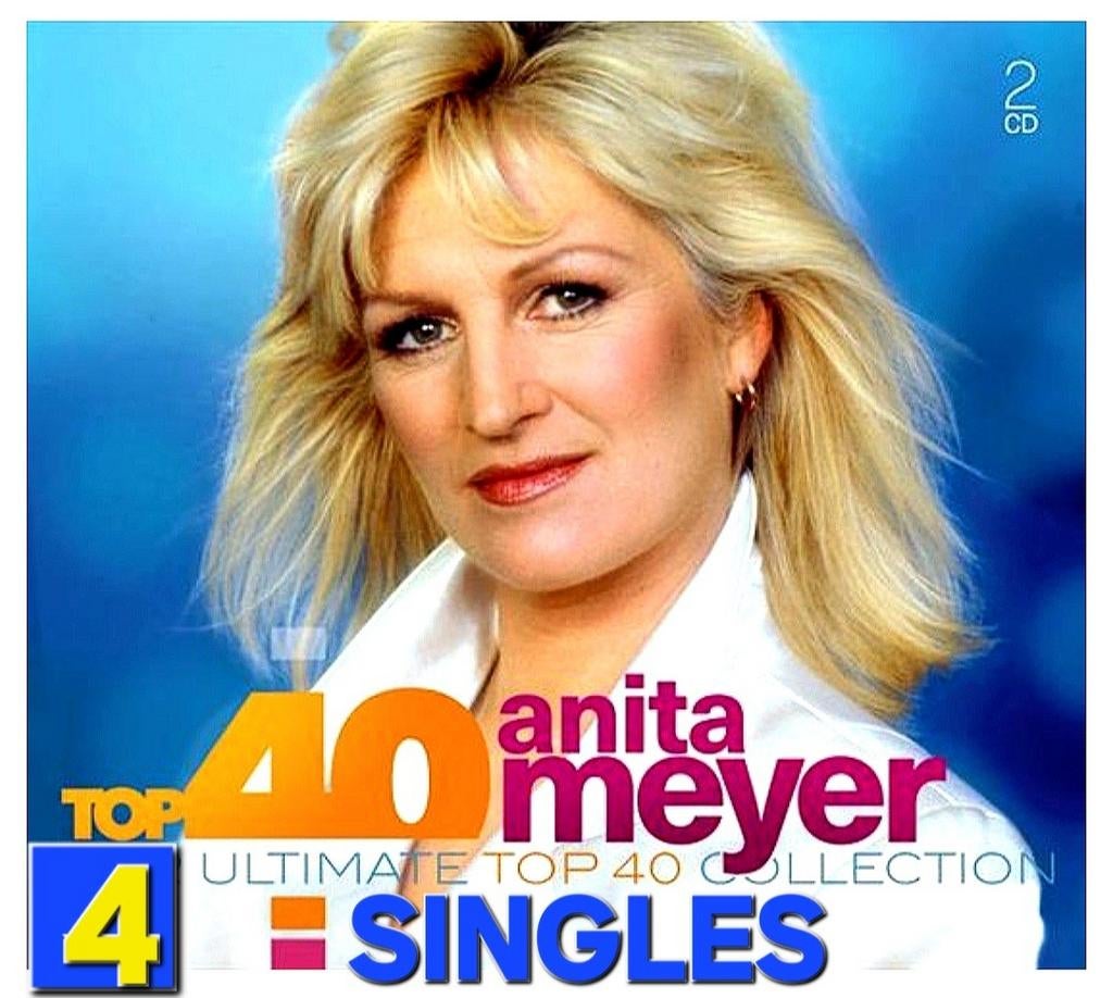 4X  7"/SINGLES  ANITA MEYER (b)  Bieden vanaf € 2,50, Ophalen of Verzenden, Gebruikt, Pop