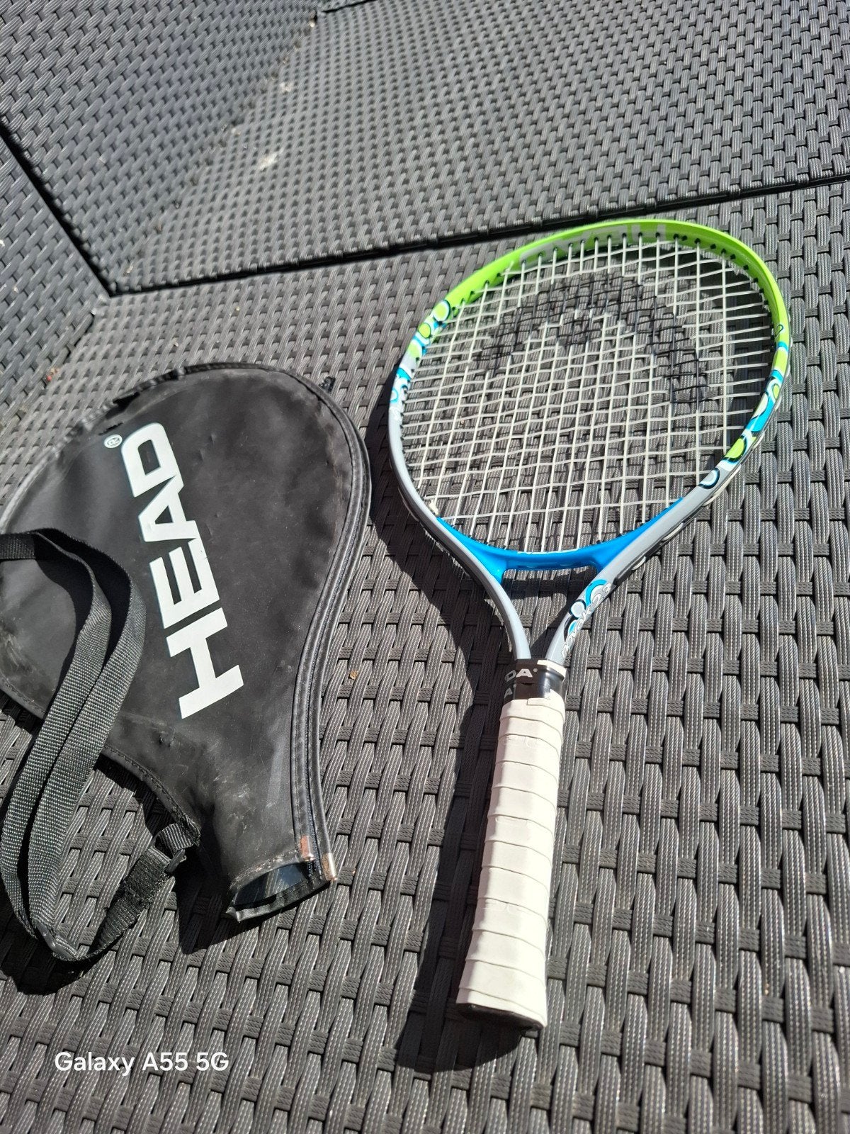 Head Novak 23 tennisracket met hoes, Head, Ophalen of Verzenden, Head, Nvt