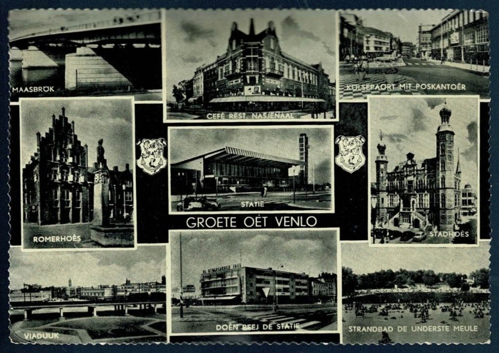 Venlo : groete oet Venlo, Verzamelen, Ansichtkaarten | Nederland, Verzenden, 1960 tot 1980, Gelopen, Gelderland
