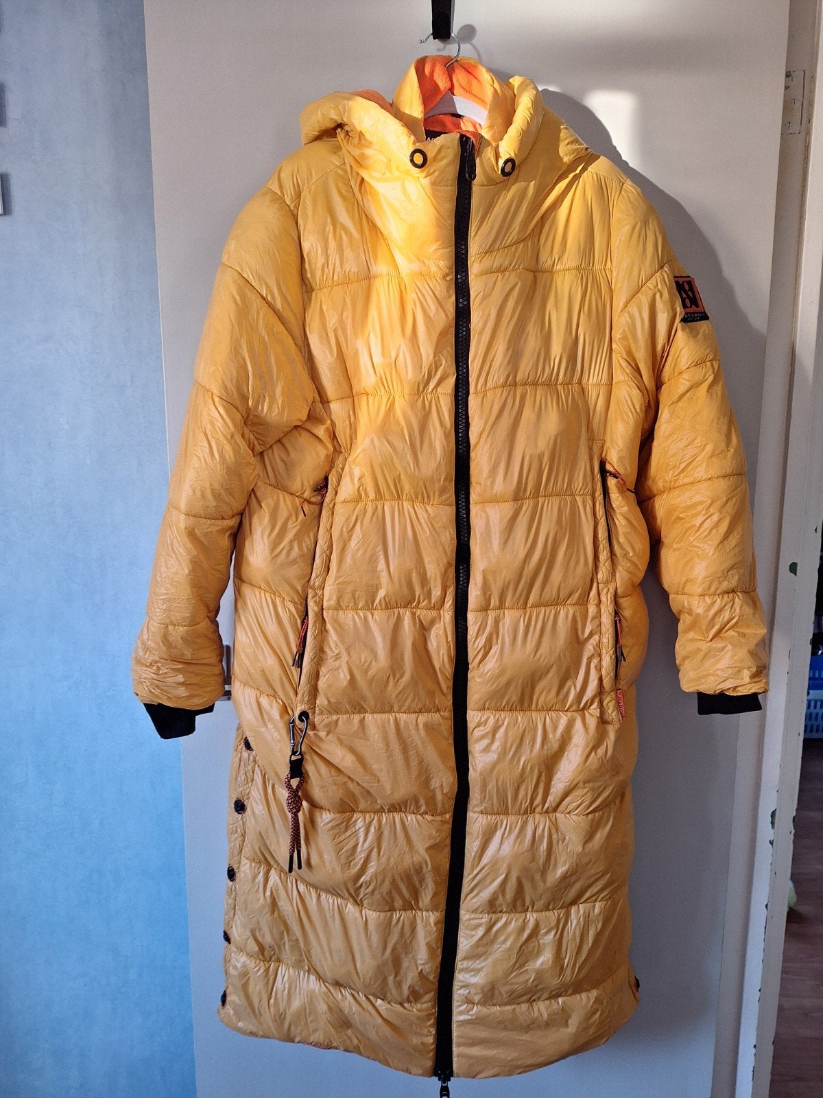 Lange gele winterjas Navahoo, maat XXL, Navahoo, Geel, Maat 46/48 (XL) of groter, Ophalen of Verzenden