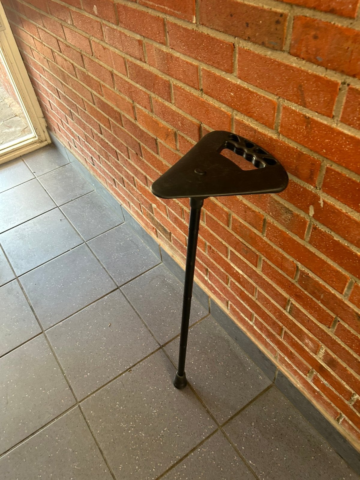 Flipstick - Zit-/wandelstok - Opvouwbaar - Zwart, Ophalen of Verzenden, Opvouwbaar, Zo goed als nieuw
