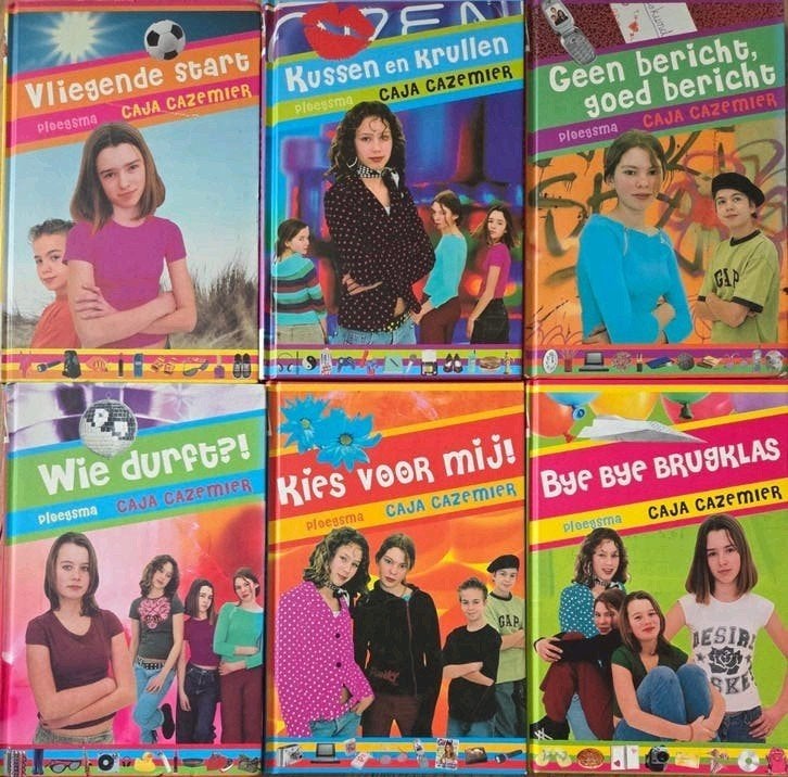 Caja Cazemier Brugklas Serie, Ophalen of Verzenden, Gelezen, Caja Cazemier, Fictie