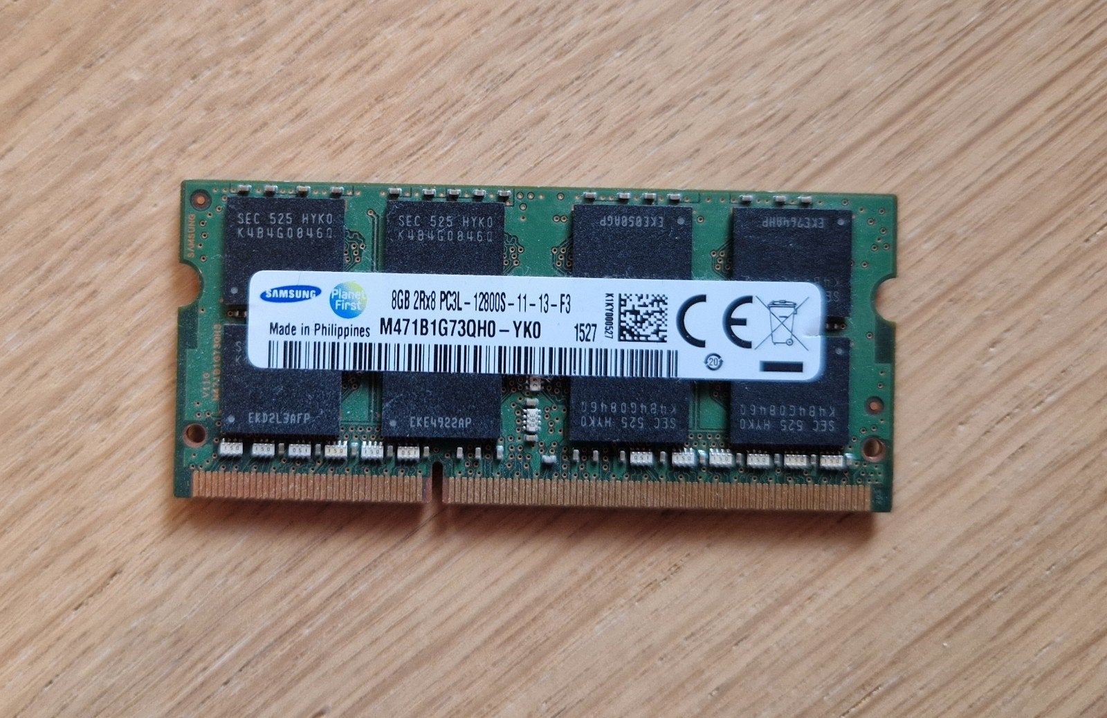 Samsung DDR3 SODIMM 8GB aangeboden aangeboden, Computers en Software, Verzenden, 8 GB, DDR3, Zo goed als nieuw