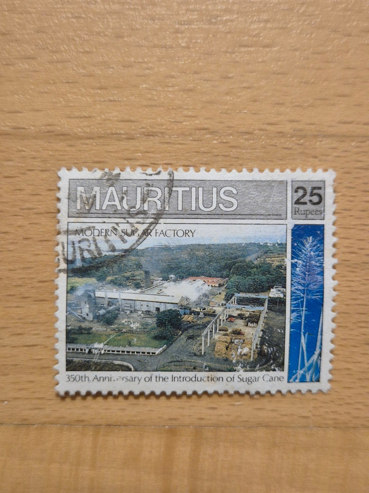 Mauritius 1990 landbouw, Ophalen of Verzenden, Gestempeld, Midden-Amerika