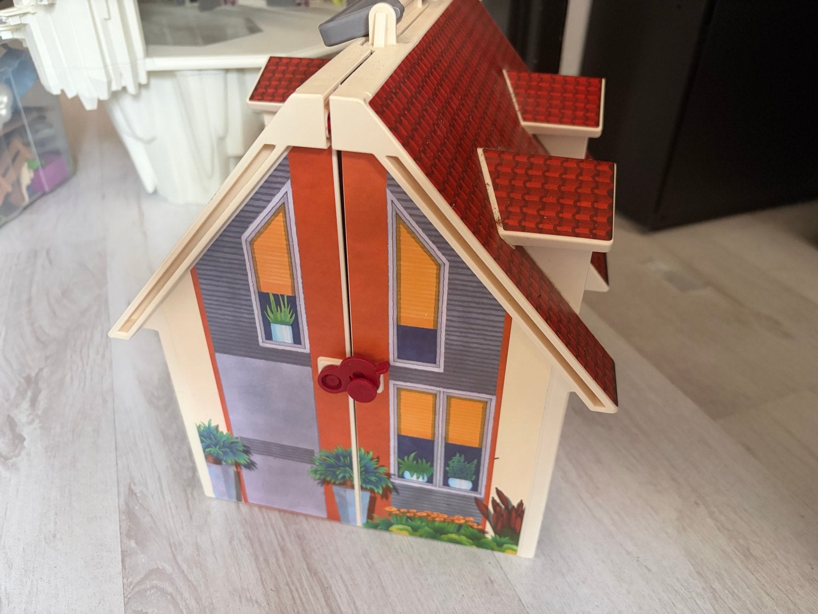 Grote Playmobil set: Poppenhuis, Kasteel, Boerderij en meer!, Ophalen, Gebruikt, Poppenhuis